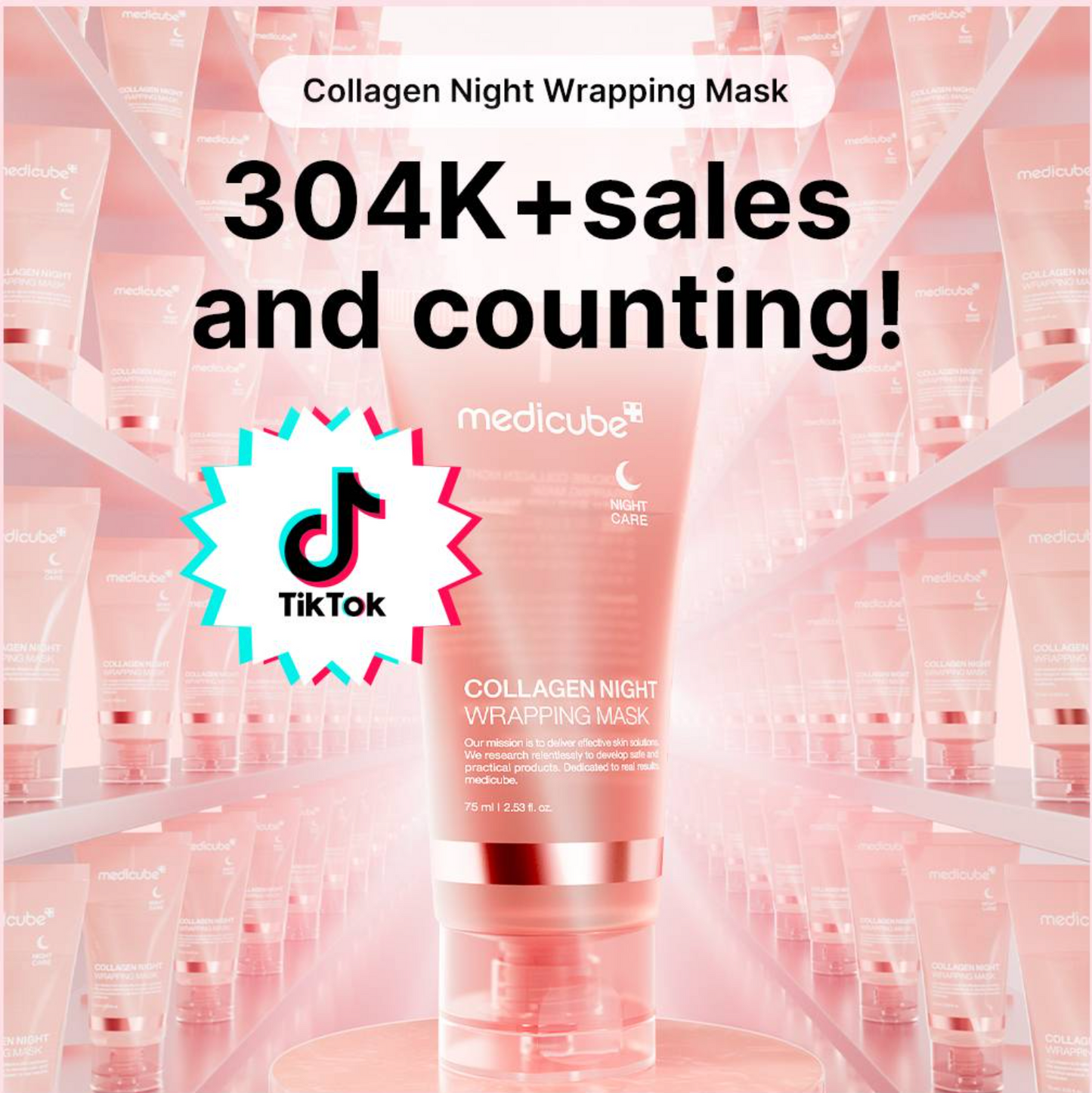 Medicube Night wrapping peel off Mask 75 ml
