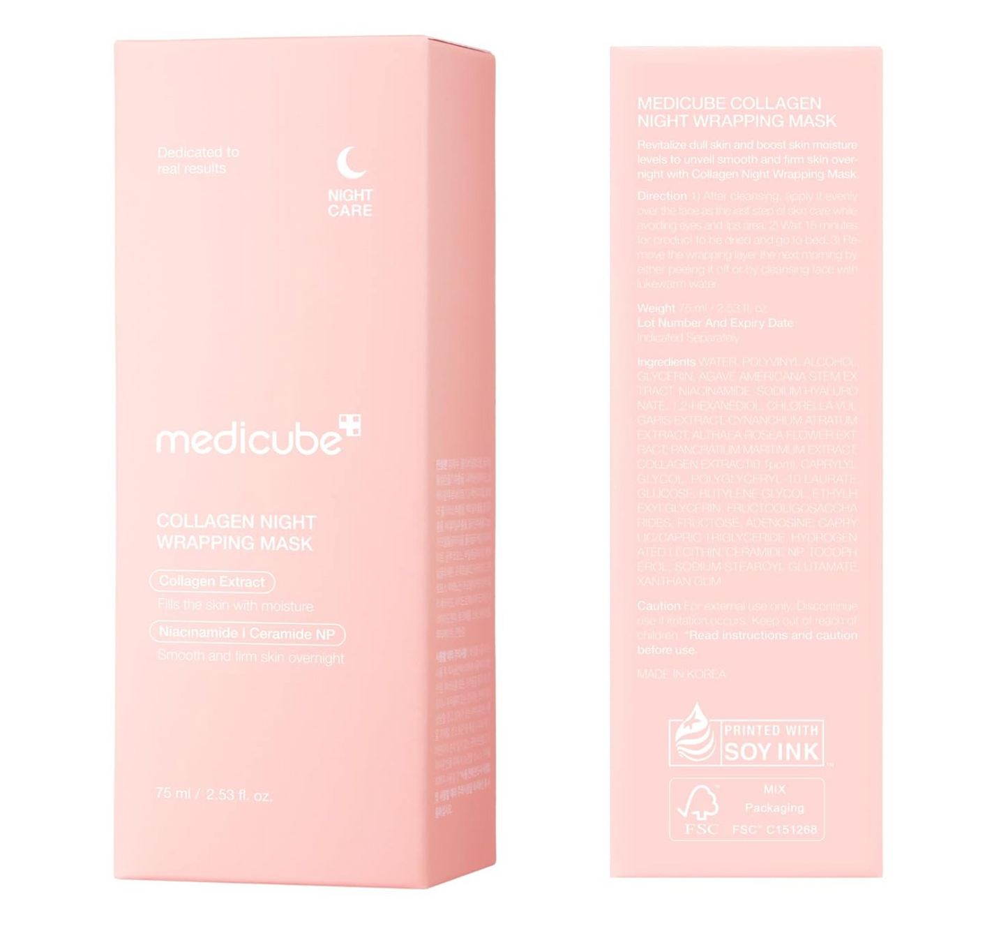Medicube Night wrapping peel off Mask 75 ml