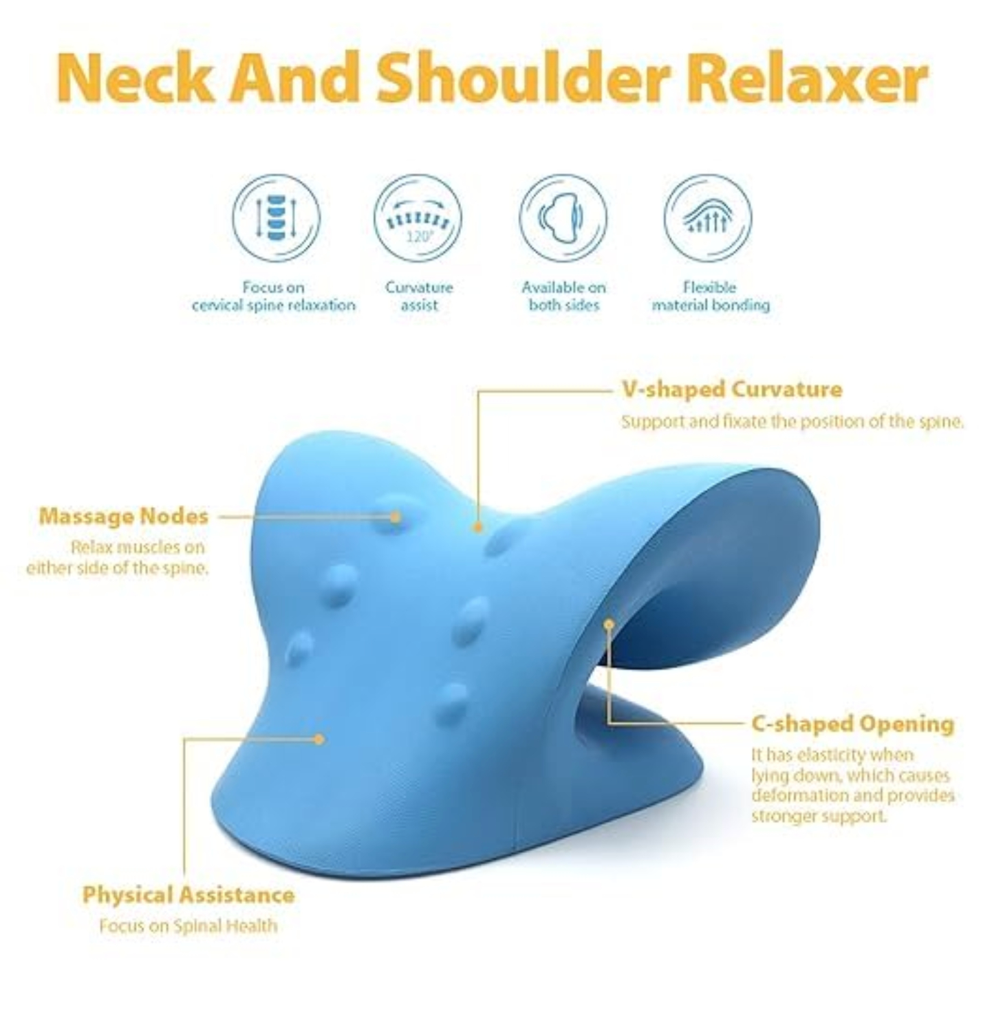 OrthoCurve | Cervical Nerve Traction Pillow