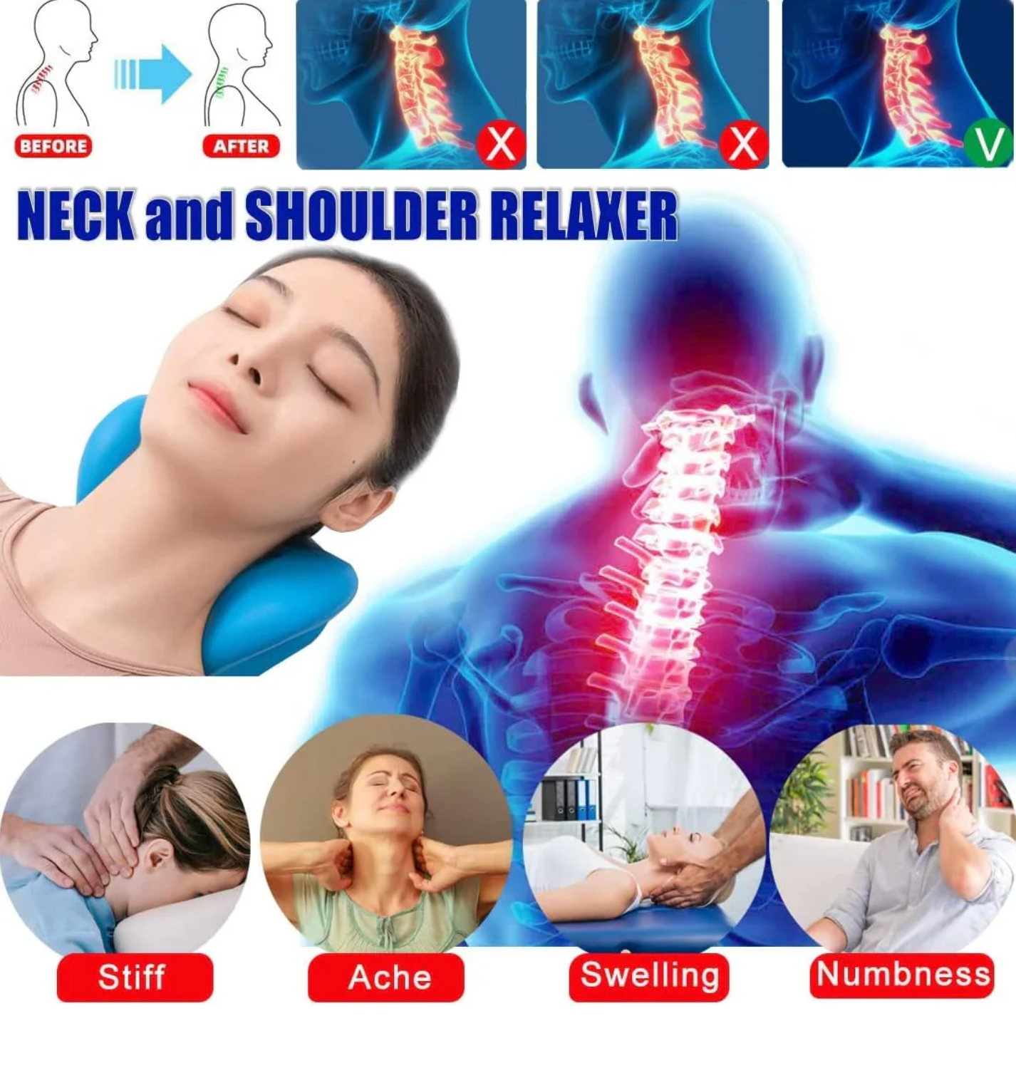 OrthoCurve | Cervical Nerve Traction Pillow